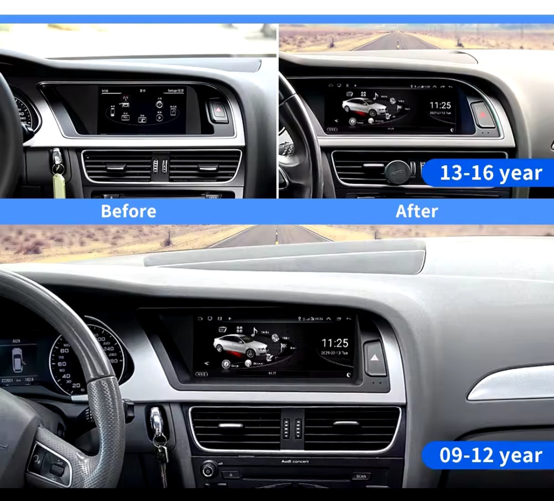 Systemcar67™ Carplay Audi A4 S4 B8  2008-2017 10.25 pouces