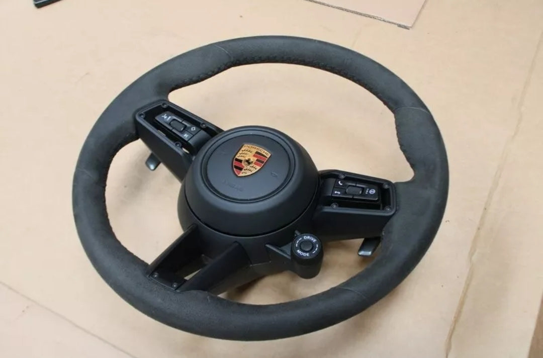 Porsche Cayenne 9Y Facelift Volant Noir Alcantara Chauffage