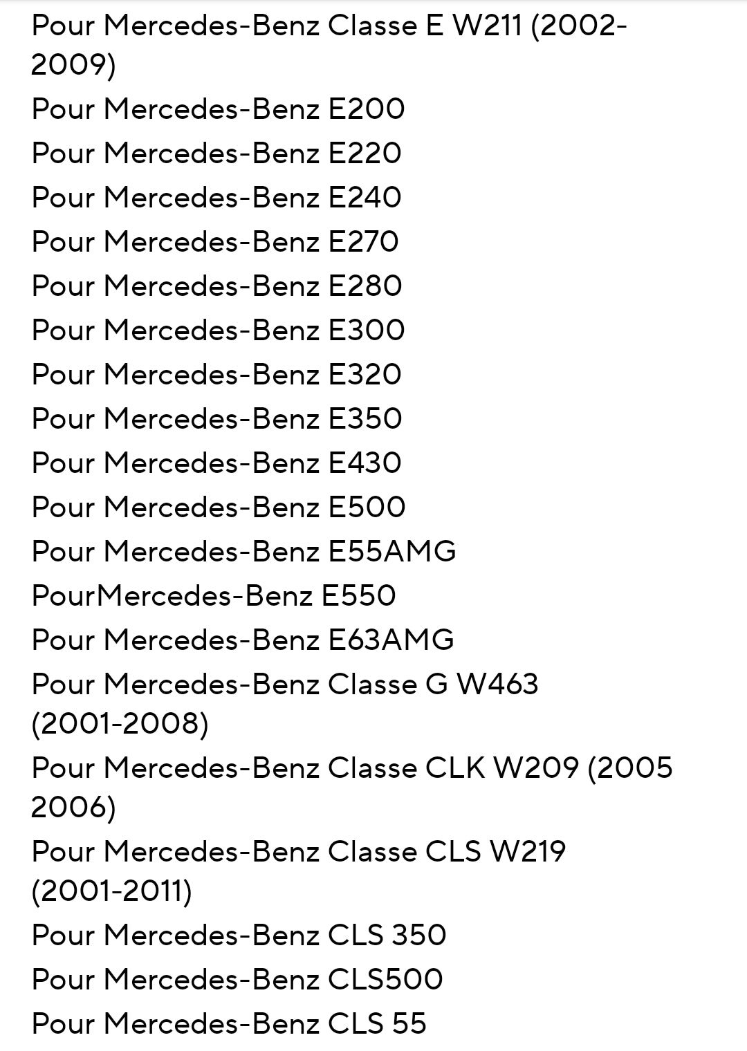 Systemcar67™Carplay Mercedes avec boîtier Fibre classe E W211 E200 E220 E300