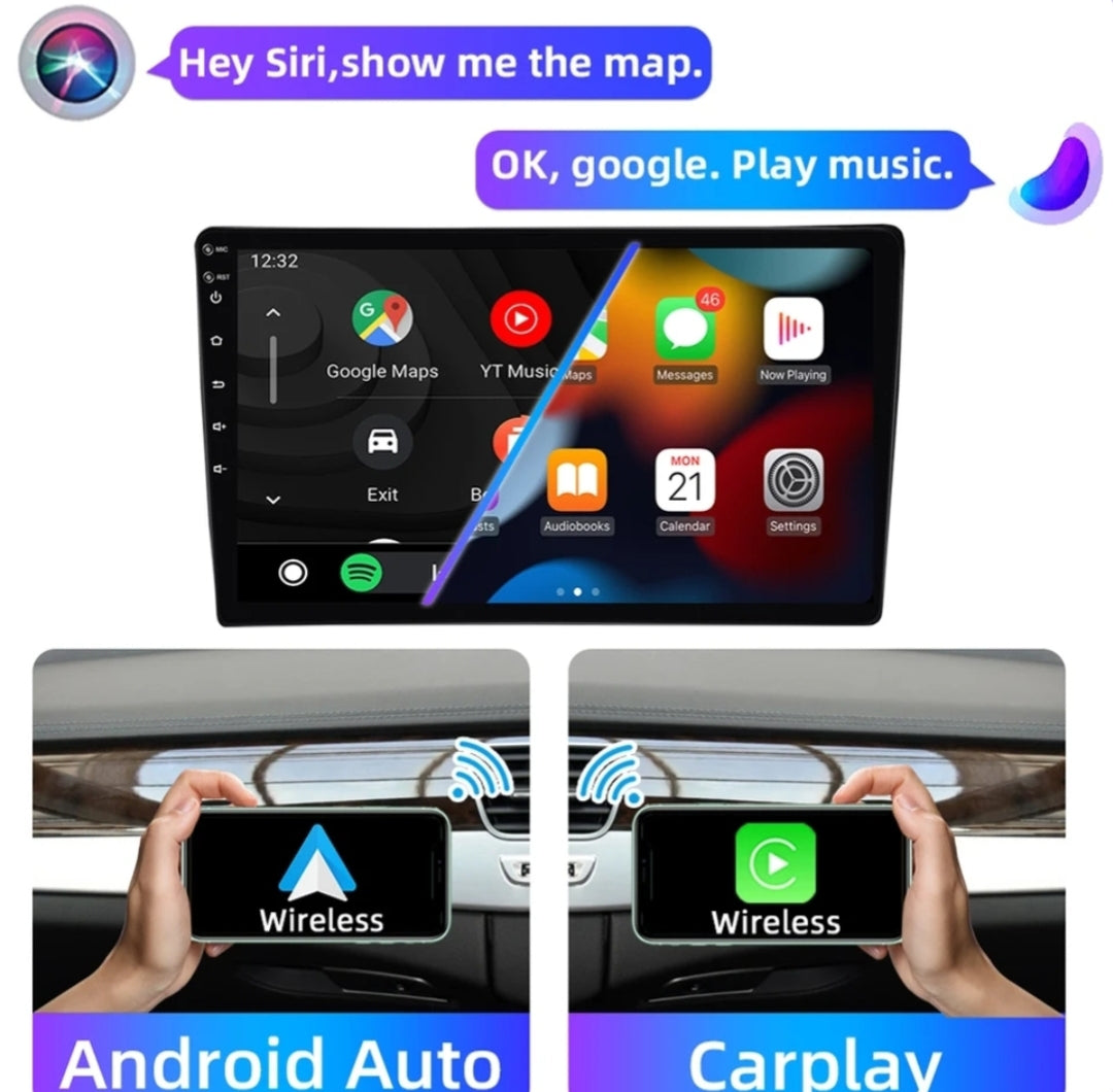 Systemcar67™CarPlay Reunaut Trafic 10 pouces Opel Vivaro 2006-2015 2G32G
