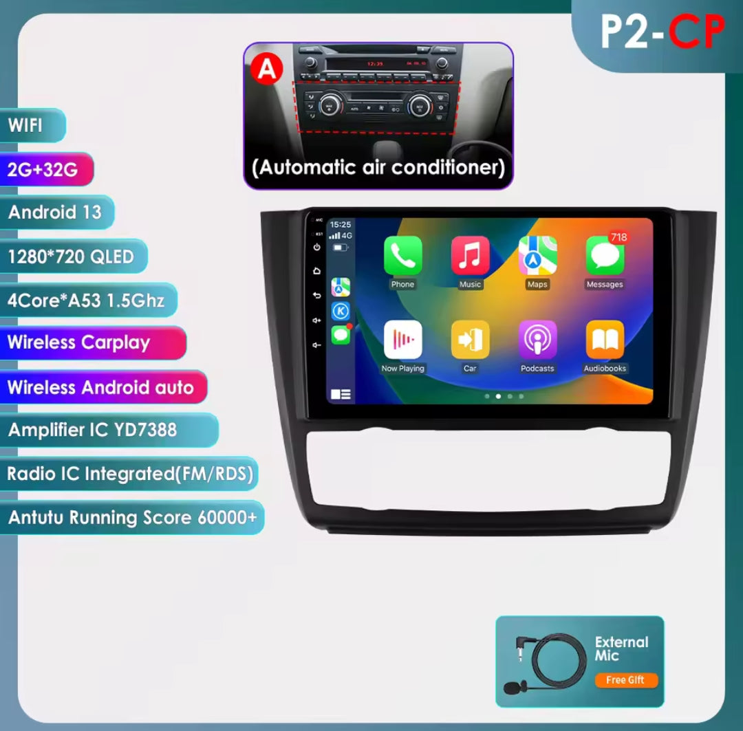 Systemcar67™ Carplay tactile Bmw Serie 1 2008-2012 2G32