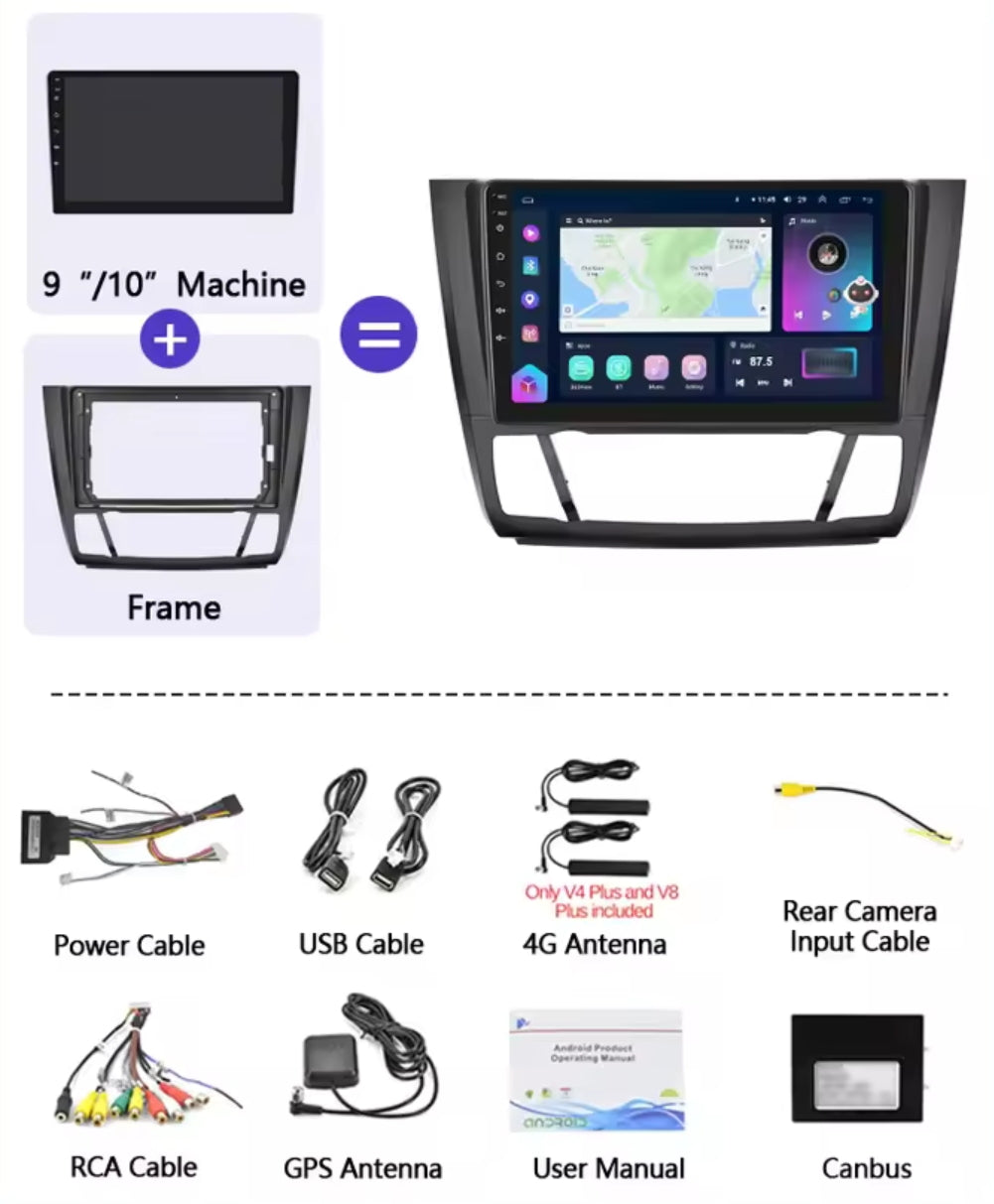 Systemcar67™ Carplay tactile Bmw Serie 1 2008-2012 2G32