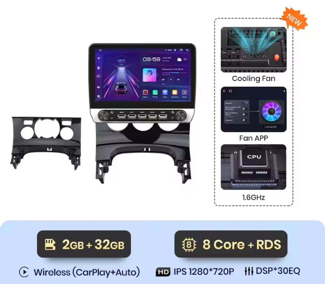 Systemcar67™Carplay Peugeot 3008 2009-2015 Android 13 Carplay San Fil