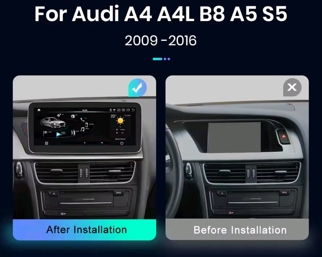 Systemcar67™ Carplay Audi A5 S4 B8 2008-2017 10.25 pouces