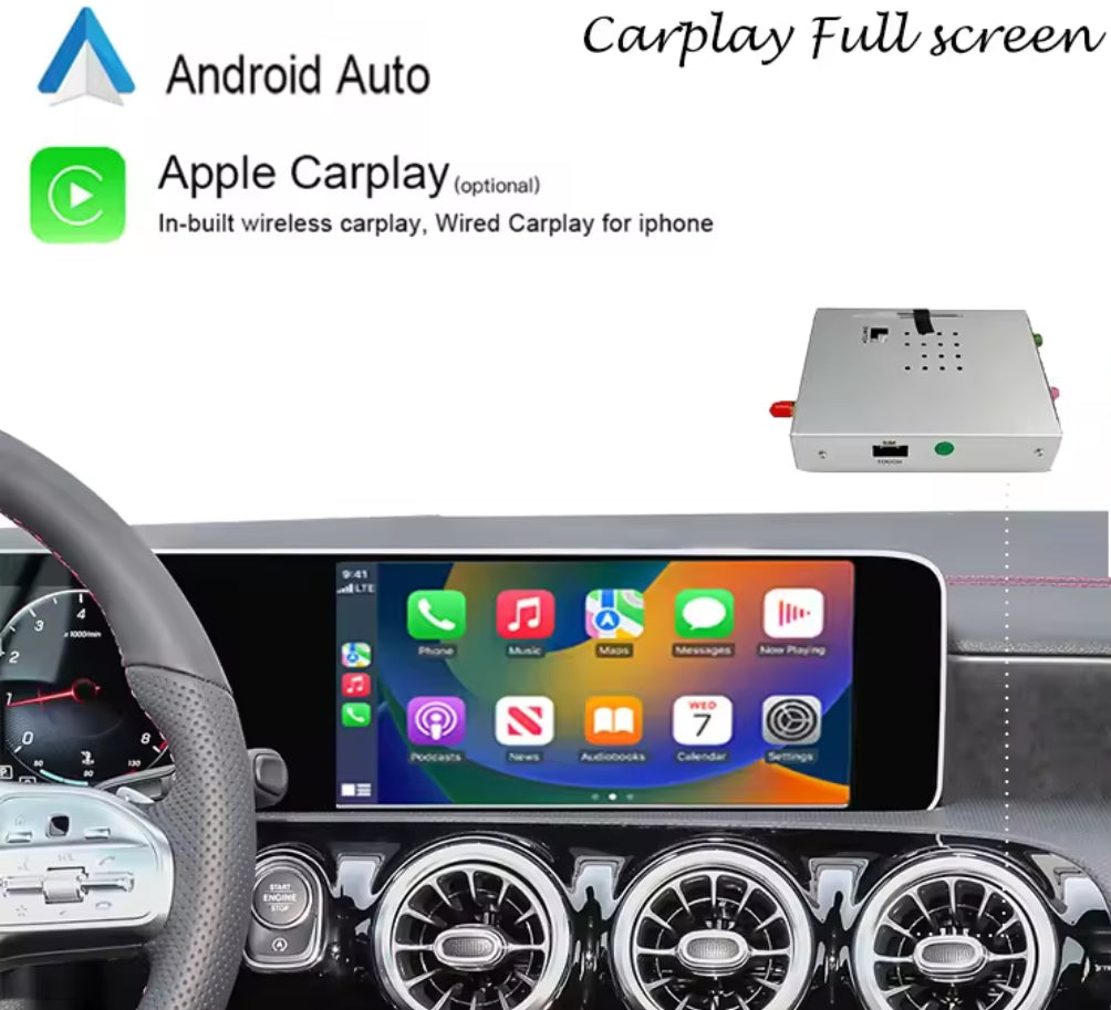Systemcar67™ Carplay Mercedes W176 W177 NTG6 NTG7