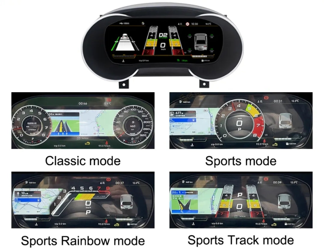 Systemcar67™ Audi A3 RS3 Cockpit Viertul digital 2012-2020
