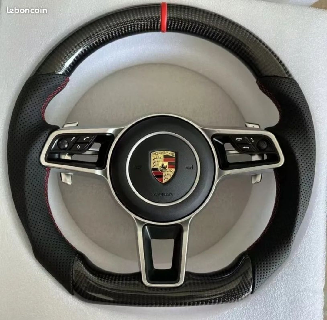 Systemcar67™Volant Carbone Porsche Cayenne Macan Carrera 911  Boxster