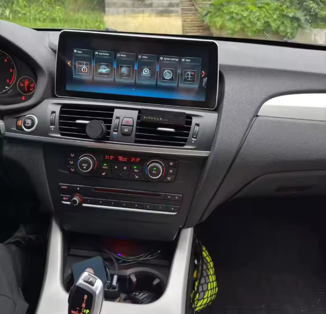 Systemcar67™Carplay BMW F25 F26 2011-2017 Carplay sans fil Android 13