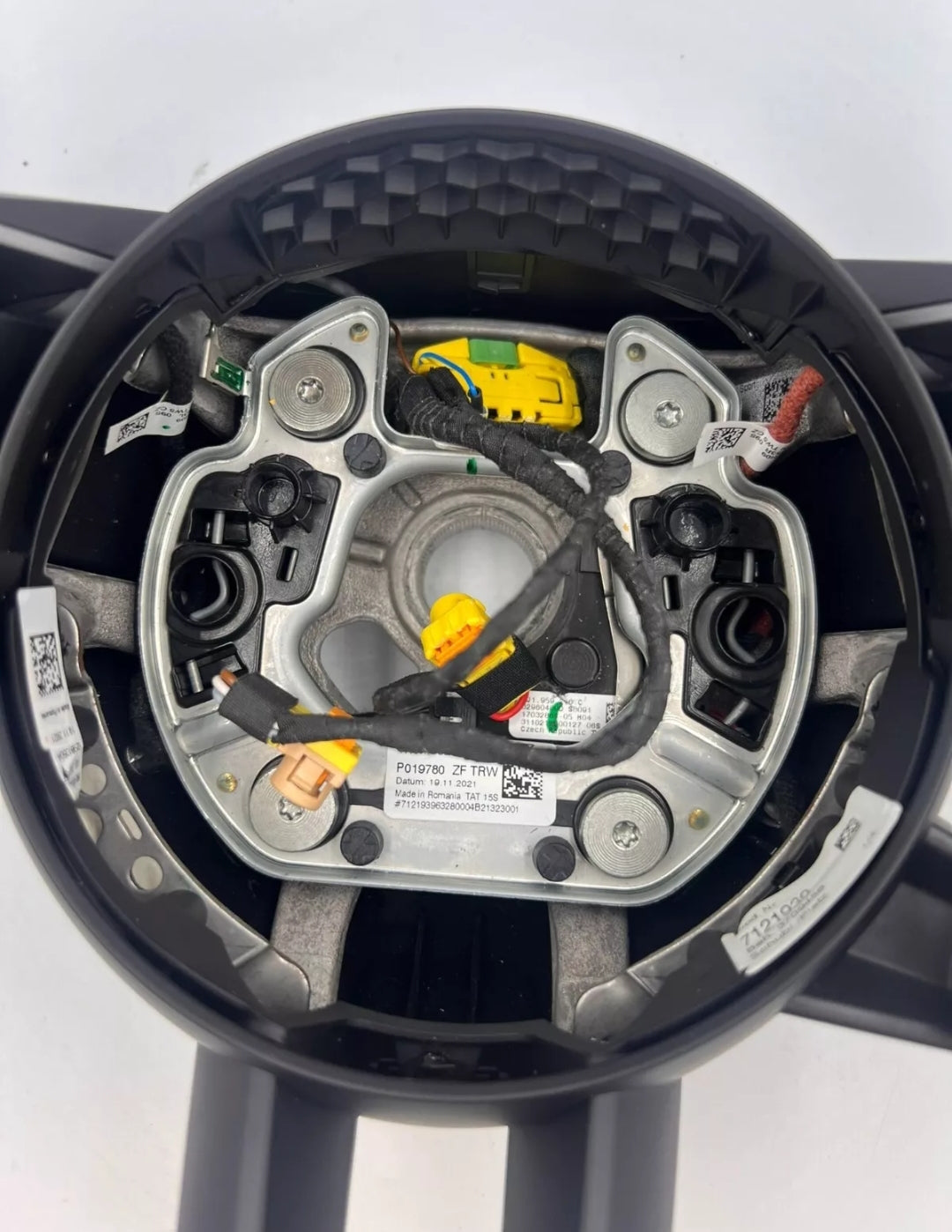 Systemcar67™ Volant Porshe CAYCAN CARRERA GTS Cuir noir