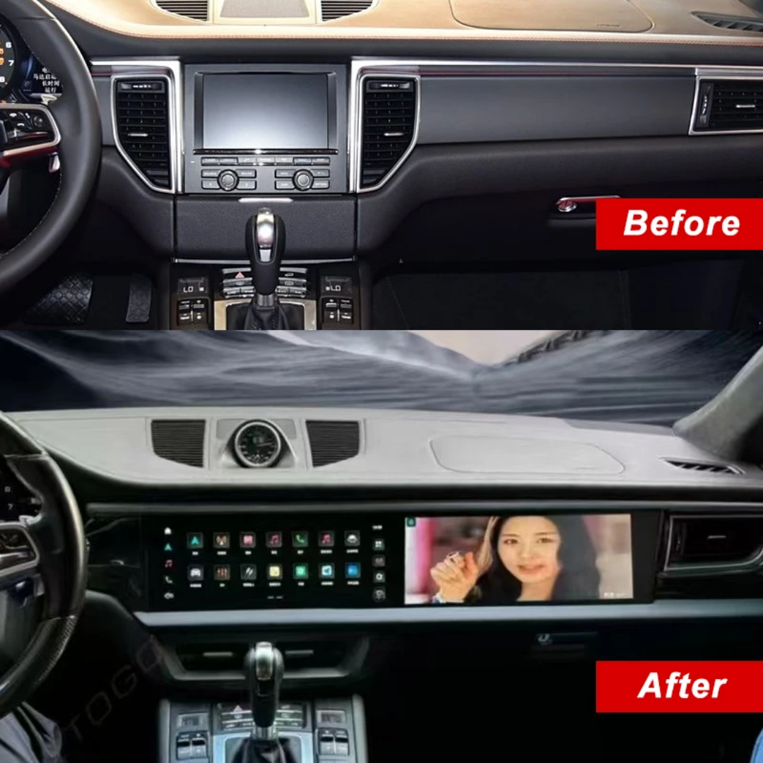 Carplay Porsche Macan Play store Youtube Netflix bluetooth WiFi 8G128