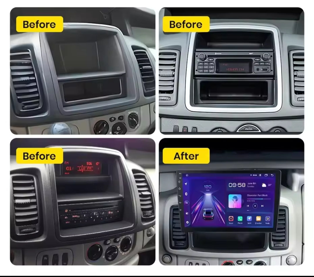 Systemcar67™CarPlay Reunaut Trafic 10 pouces 2006-2015 2G32G Garantie 1 ans