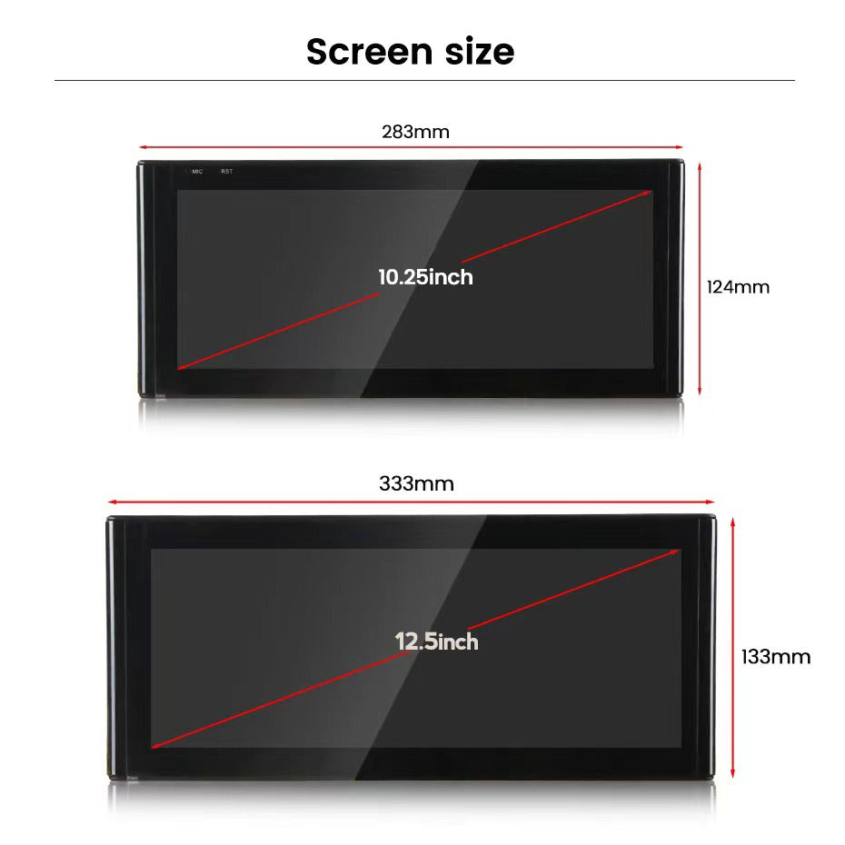Systemcar67™ Audi A3 S3 Android 13 2014-2020 Android 13 & CarPlay sans fil 12 pouces