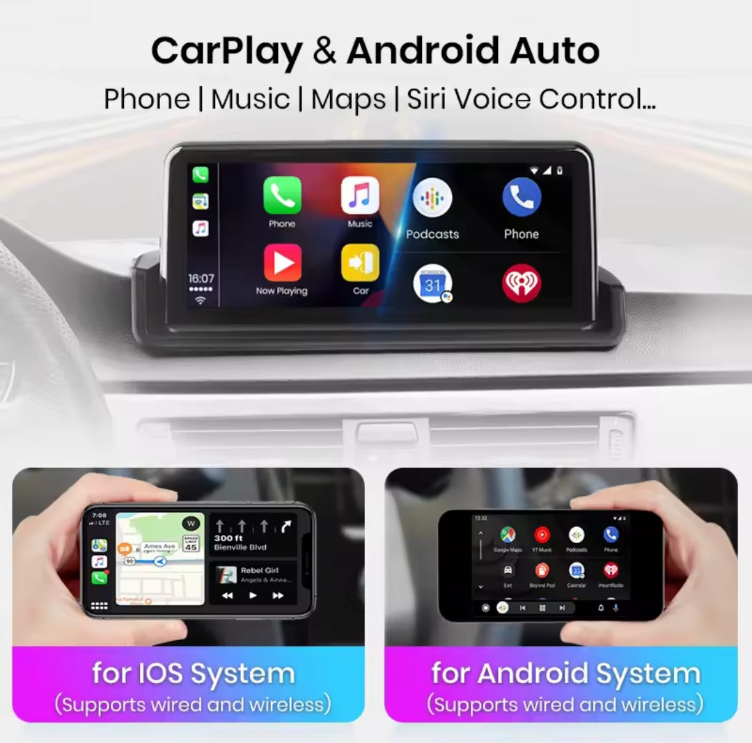 Systemcar67™Android 13 [4 Go + 64 Go] Autoradio pour BMW E90 E91 E92 E93 d'origine sans écran avec écran Tactile de 10.25 Pouces, Carplay sans Fil/Android Auto/Bluetooth/WIFI/4G [2005-2012]