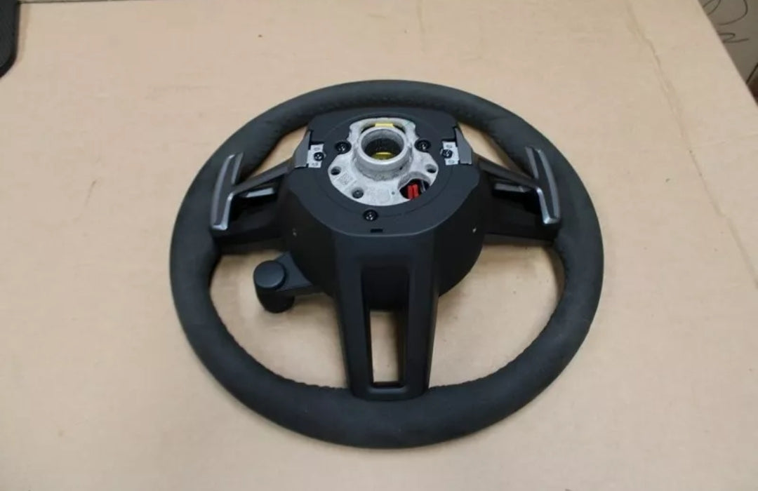 Porsche Cayenne 9Y Facelift Volant Noir Alcantara Chauffage
