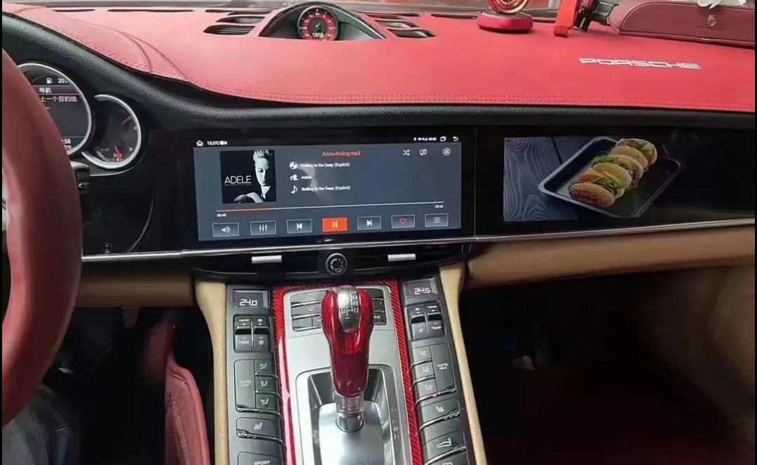 Systemcar67™ Écran tactile Panamera Carplay 6G128 Android 13 Carplay sans fil
