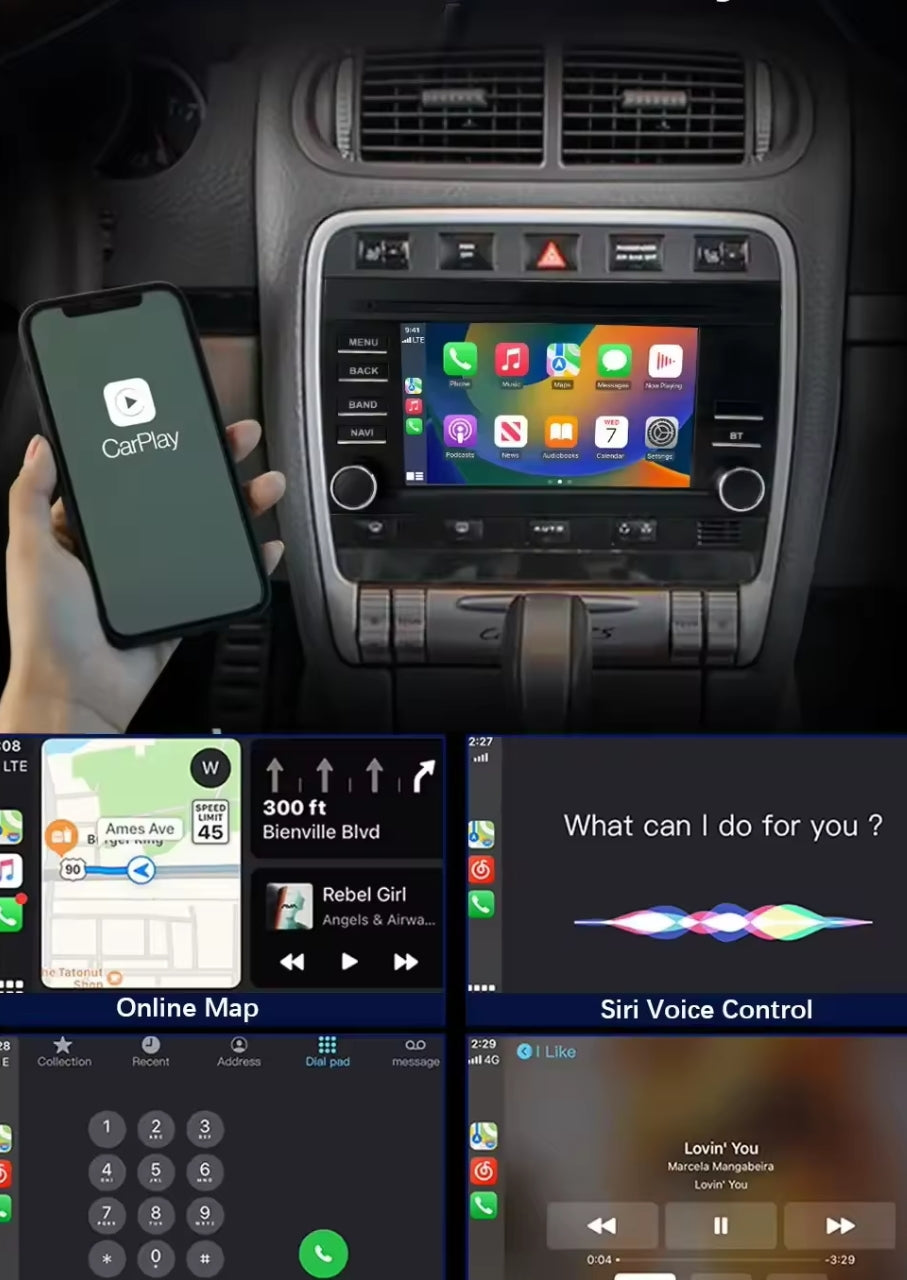 Systemcar67™ Carplay Porshe Cayenne 2G32G