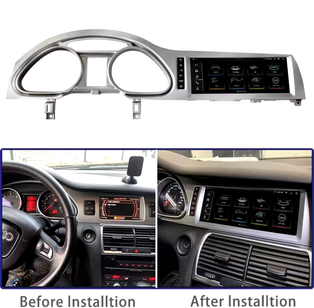 Systemcar67™ Carplay Audi Q7 2005-2015 [4G64] Play store Netflix youtube boitier fibre inclus