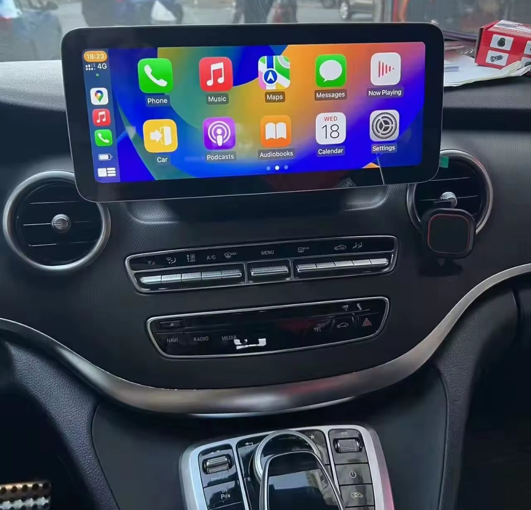 Systemcar67™Carplay Mercedes classe V Android 13 2014-2022 4G64 Carplay Sans fil NTG 5