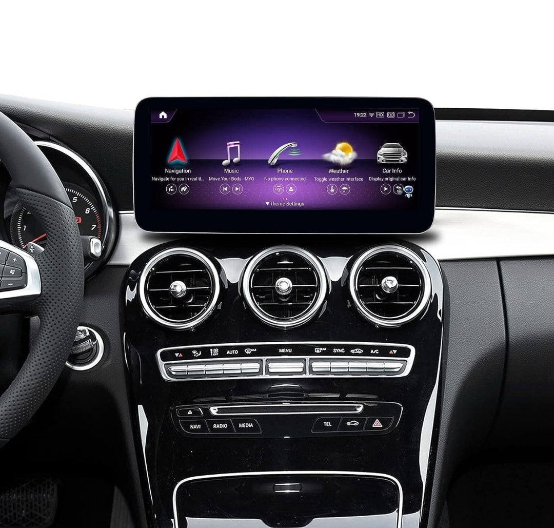 Systemcar67™ Mercedes-Benz W205 C/GLC/ classe 12.5 pouces NTG5 Carplay san fil