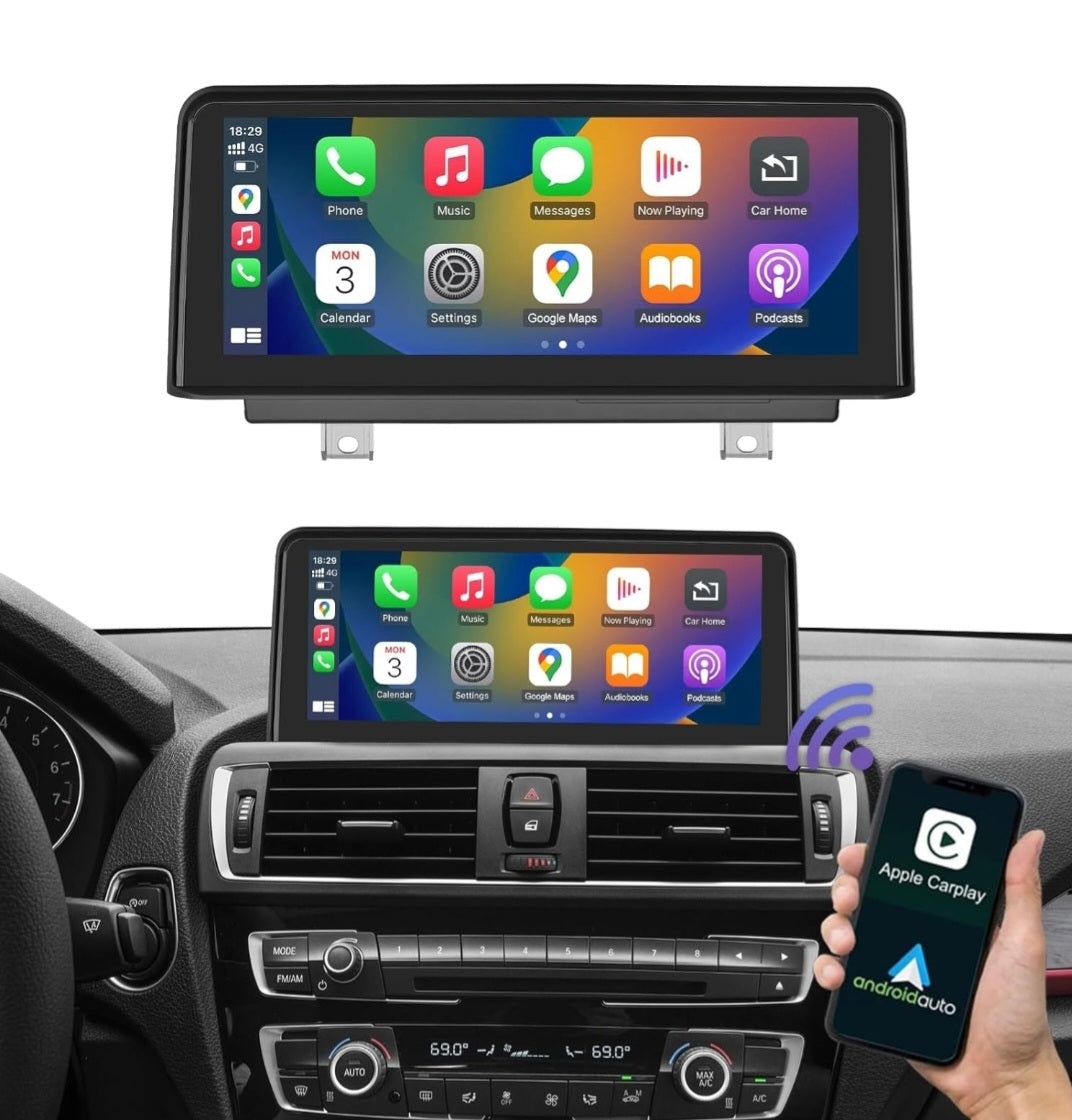 Systemcar67™ Bmw 1,2 Series F20/F21/F22/F23/F45 10.Pouces Carplay sans Fil Android Auto 2013-2015  NBT System