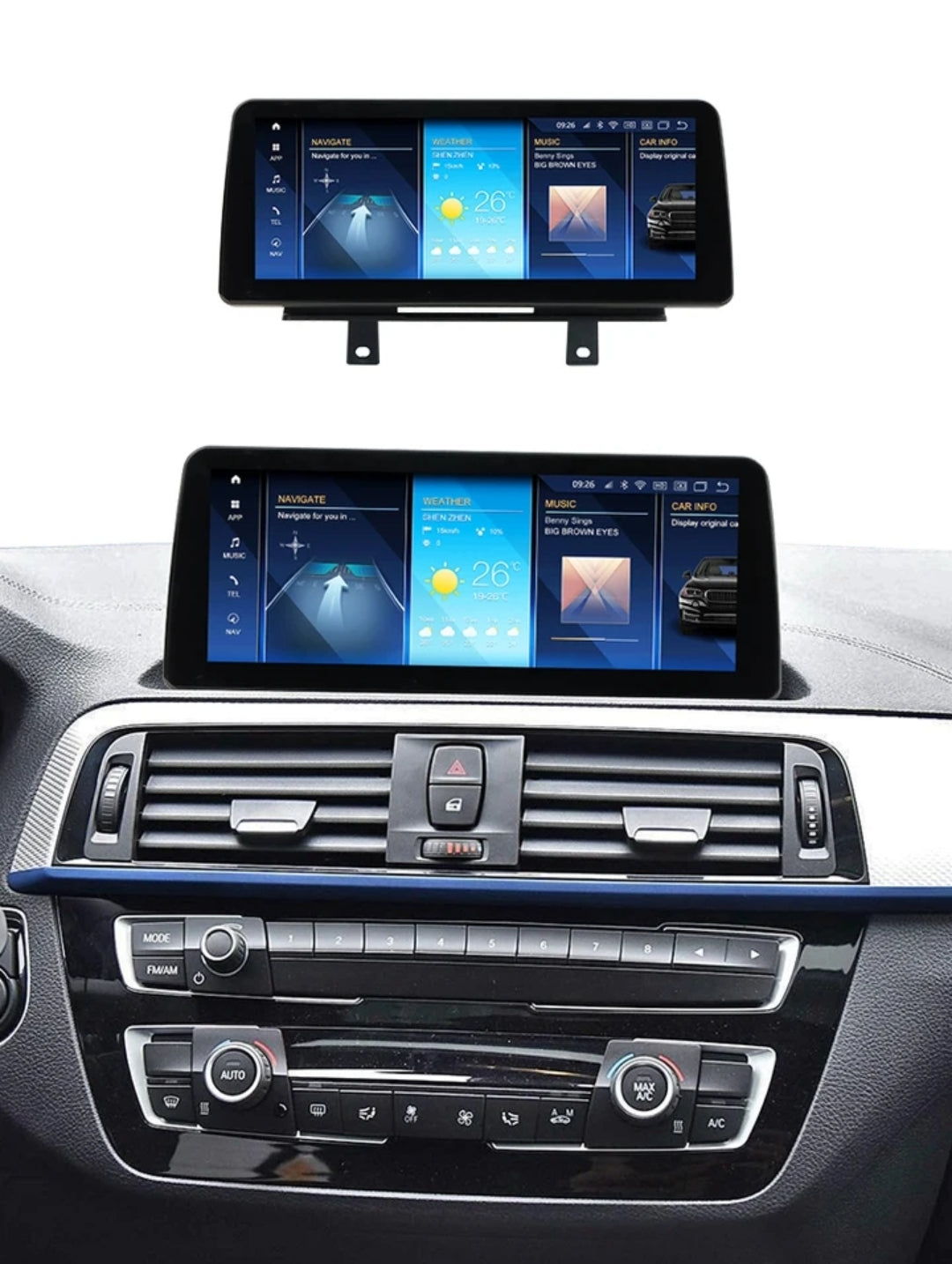 Systemcar67™ Carplay Bmw Serie 1 F20 F21 Evo Nbt Android 13 2014-2020 8G128