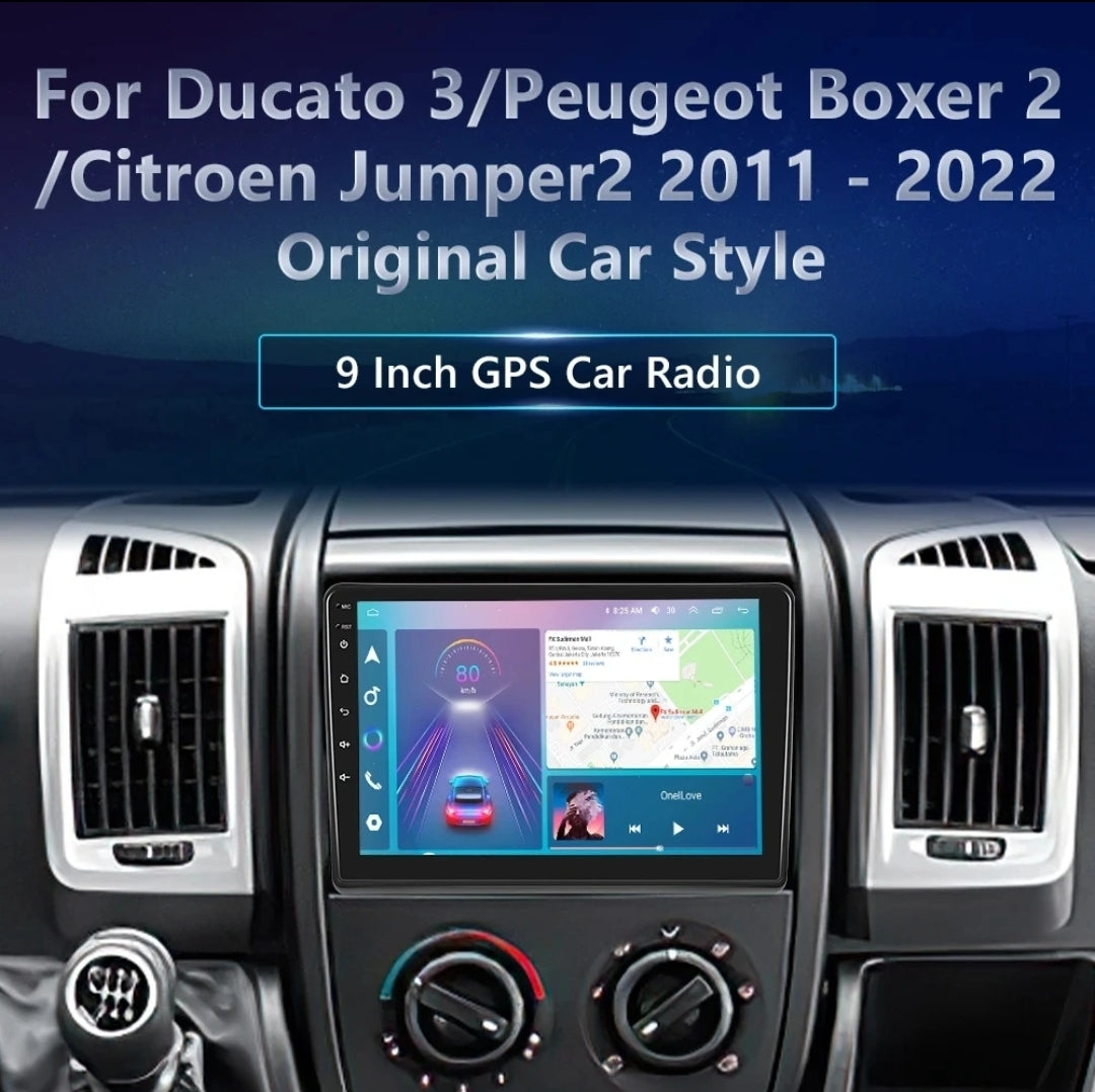 Systemcar67™ Fiat ducado,Jumper,Peugeot Boxter Android 13