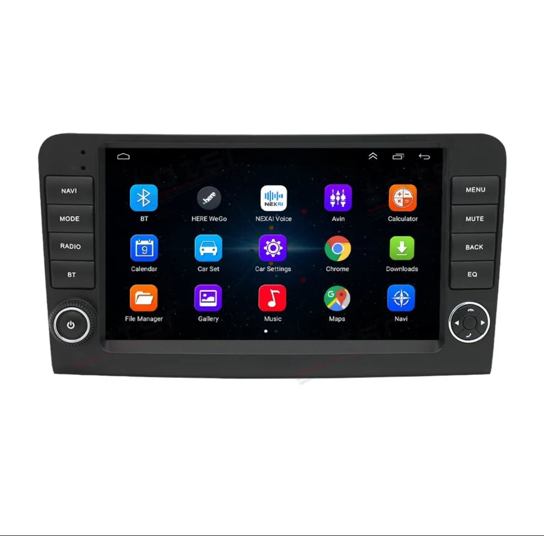 Systemcar67™  Mercedes ML GL W164 2005-2012 | Radio AM FM RDS 9 Pouces Android 13 carplay