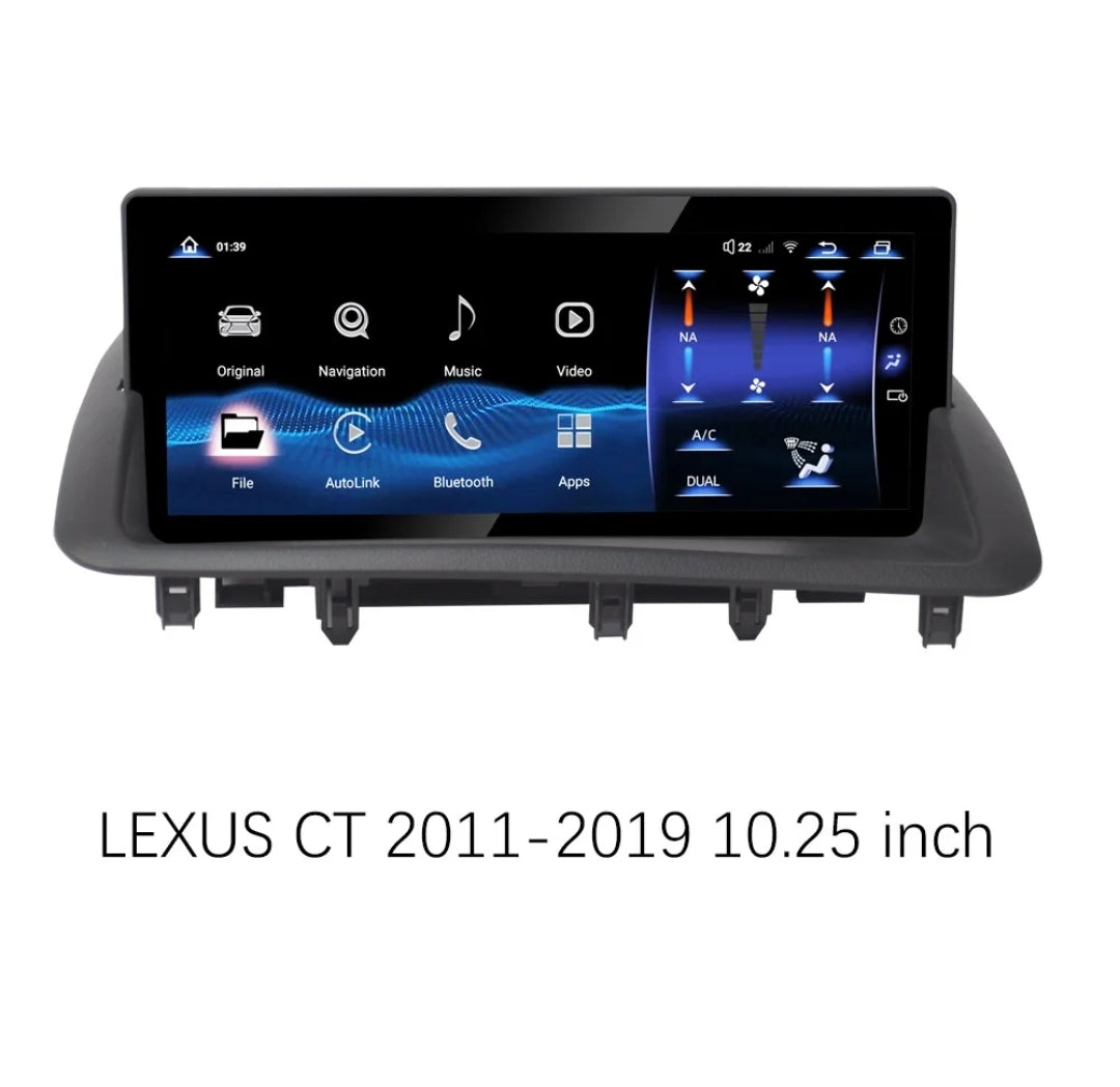Systemcar67™ Lexus CT 2011-2019 10.25 poueces Android 14