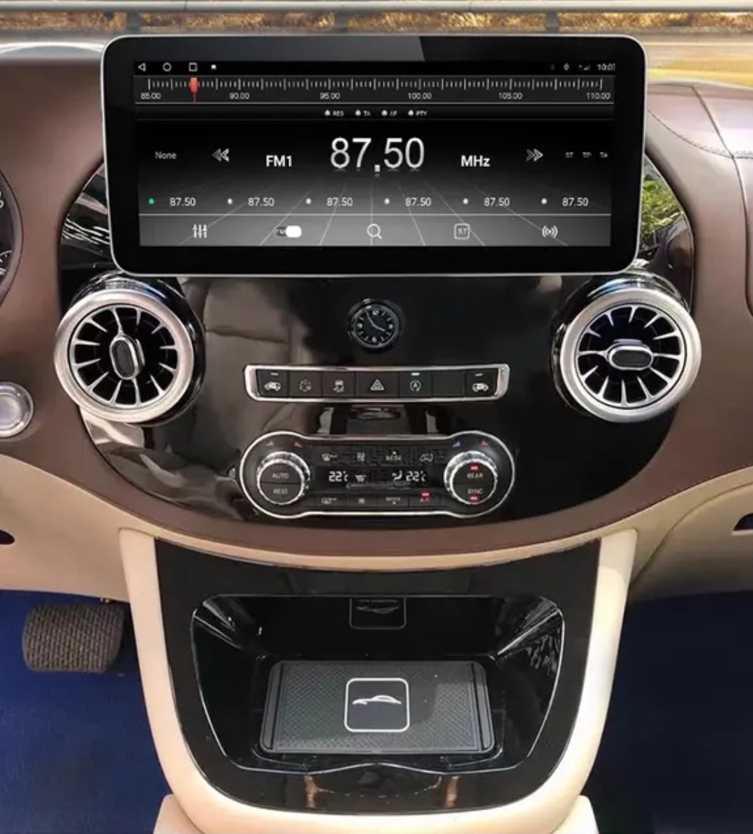 Systemcar67™ Mercedes Vito Android 13 12.5 Poueces Android 13 & CarPlay sans fil
