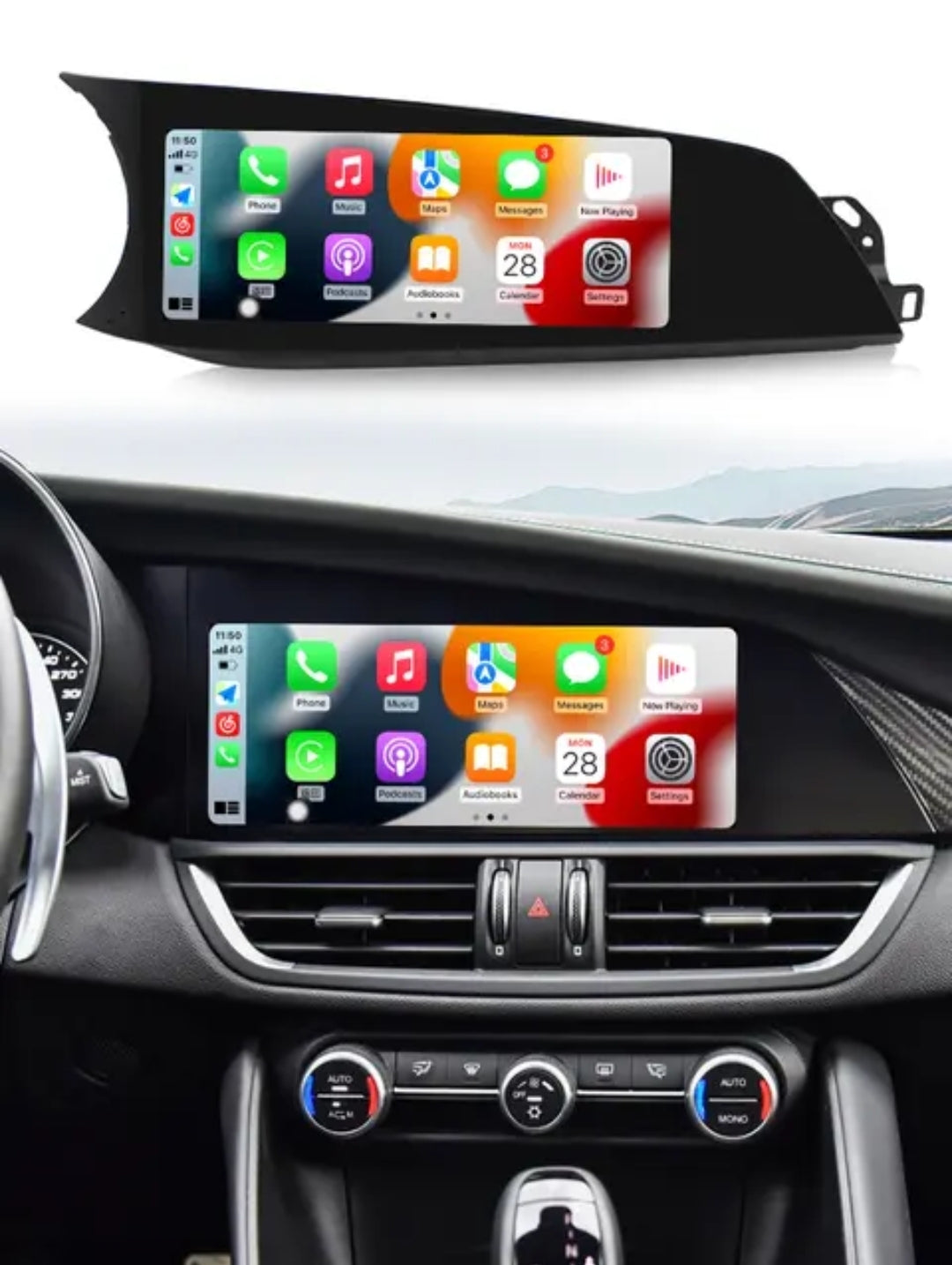 Systemcar67™Carplay Alfa Romeo giulietta 2016-2021