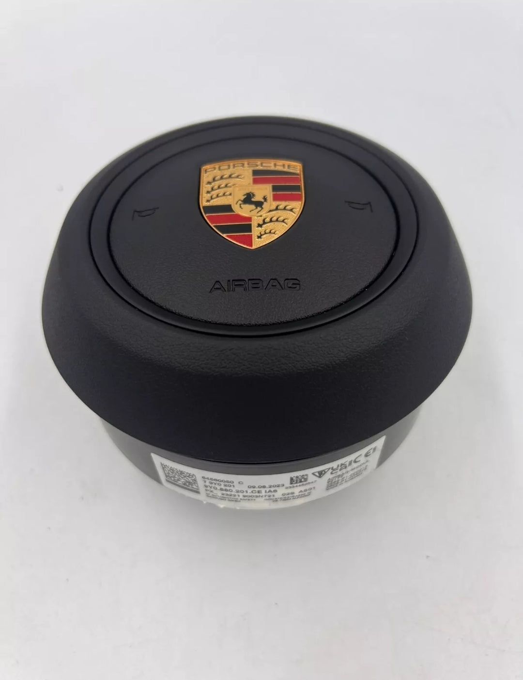 Systemcar67™ Volant Porshe CAYCAN CARRERA GTS Cuir noir