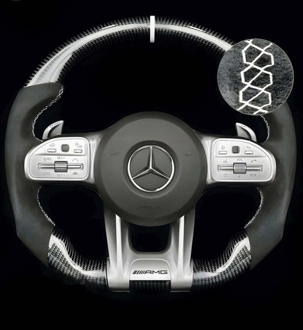 Systemcar67™ Volant Mercedes Benz classe E A B C W205 Class CLA 177 W176 W246 C117 X117 X156 W204W463, W213, W205, V166, X166, X253, W222, C217, W176, C117 Cls