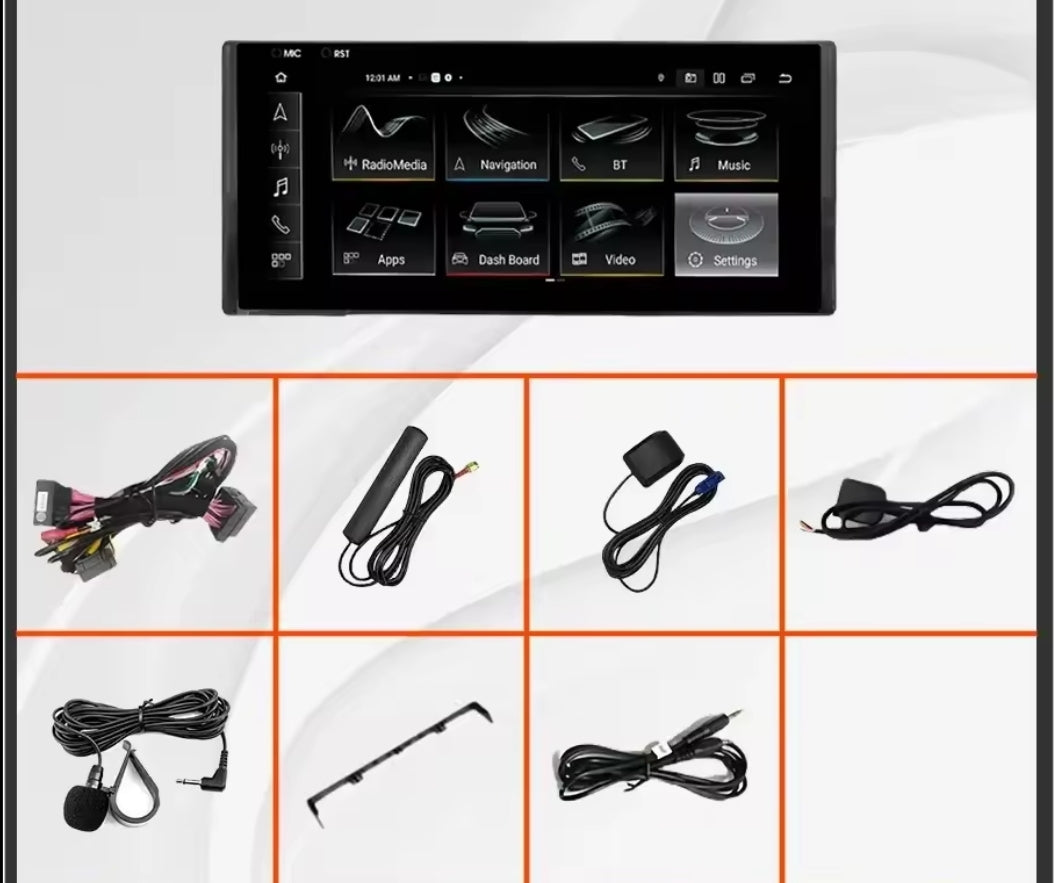 Systemcar67™ Carplay Audi A6 2012-2018 Carplay San Fil Android 13