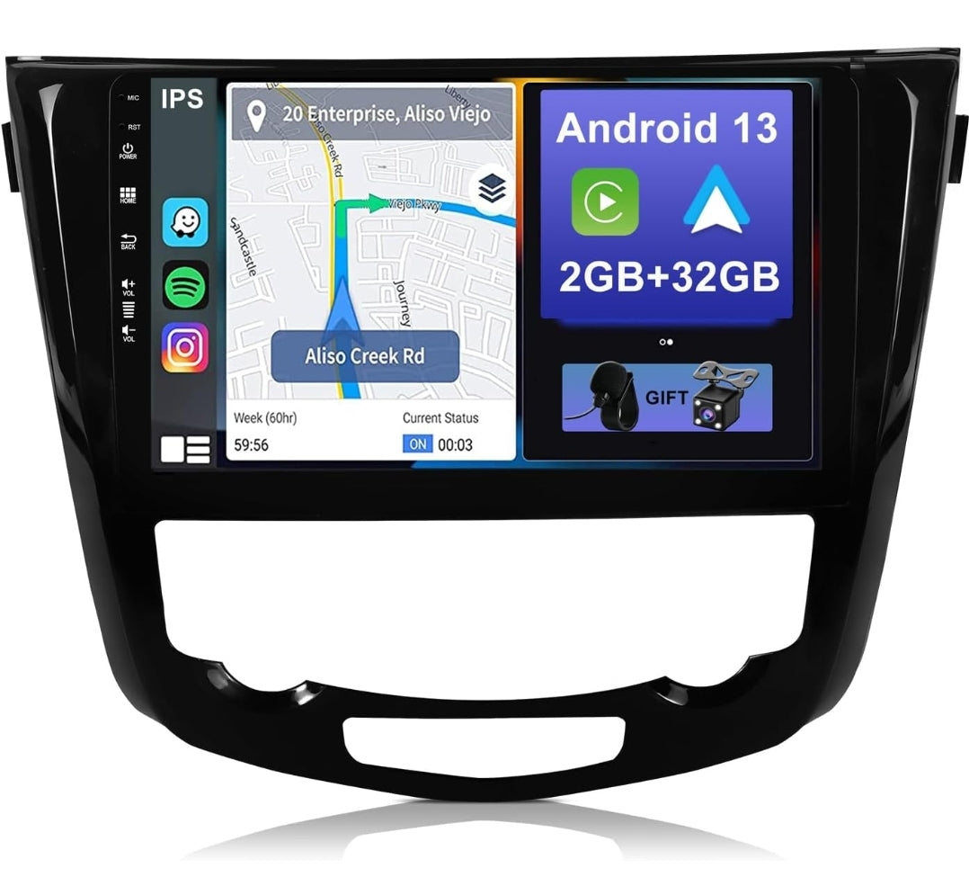 Systemcar67™Carplay Nissan Qashqai (2012 – 2017) & xtrail