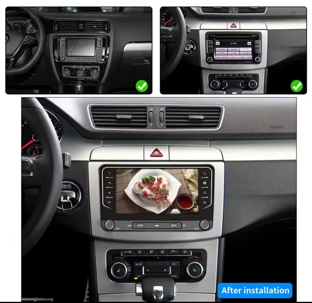Systemcar67™Carplay Golf 6 SCIROCCO Volkswagen  Polo Skoda Play store Bluetooth WiFi 2G64