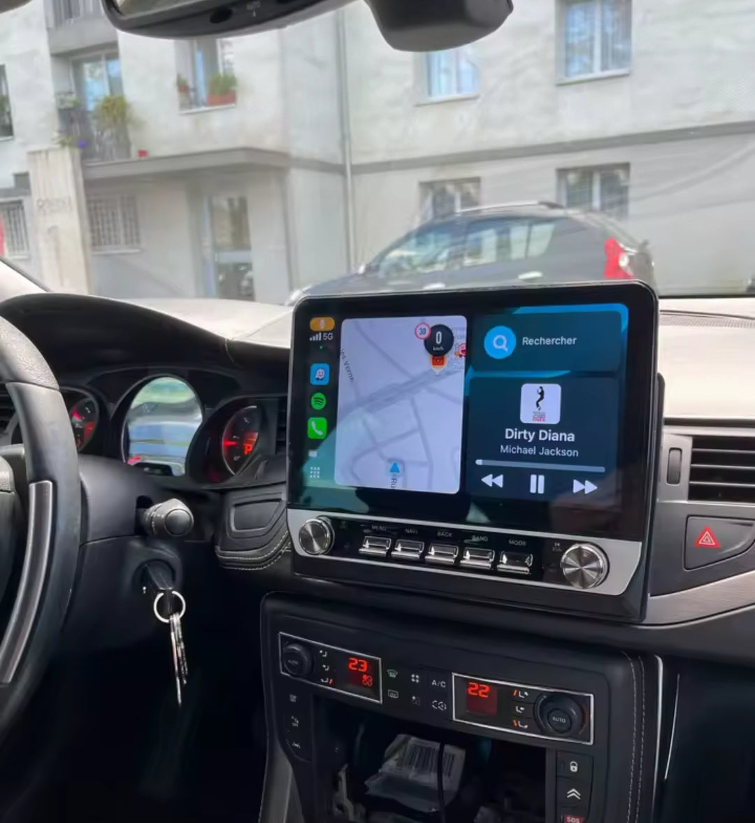 Systemcar67™ Citroën C5 Carplay sans fil Android 13 2008-201,7