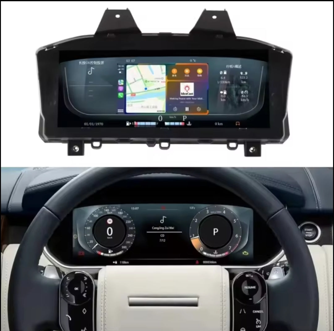 Systemcar67™ Range Rover Commande de Climatisation -Carplay avec panel-cockpit digital