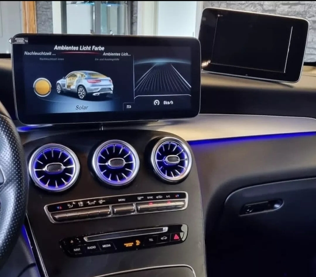Systemcar67™ Mercedes-Benz W205 C/GLC/ classe 12.5 pouces NTG5 Carplay san fil
