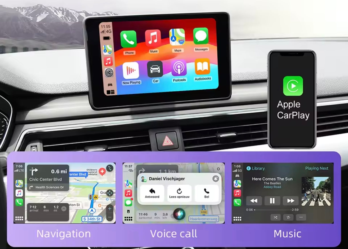Systemcar67™ Boitier Carplay Audi A6 2010-2016