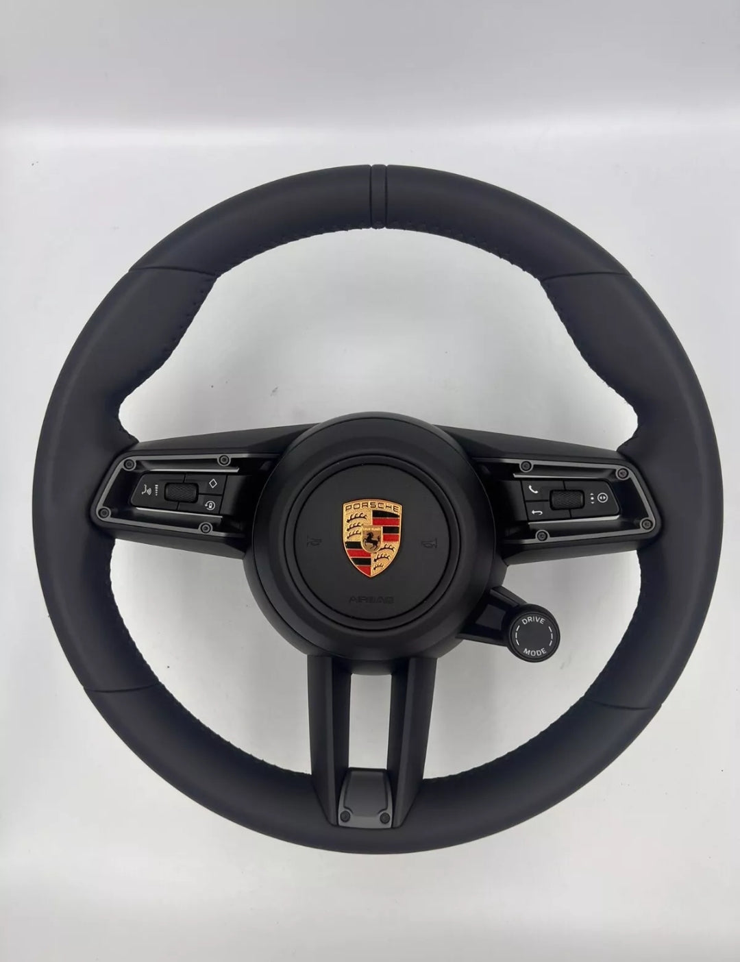 Systemcar67™ Volant Porshe CAYCAN CARRERA GTS Cuir noir