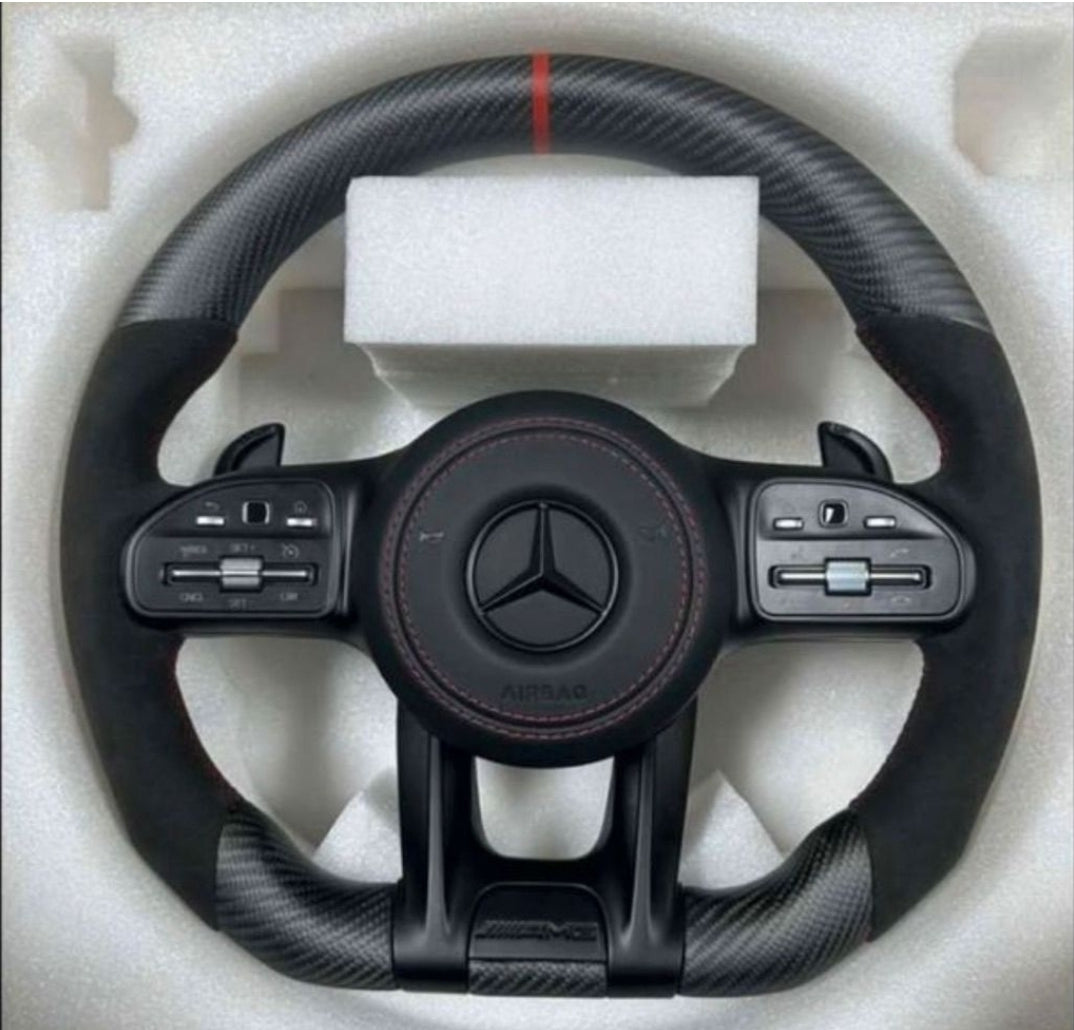 Systemcar67™ Volant Mercedes Benz classe E A B C Class CLA 177 W176 W246 C117 X117 X156 W204W463, W213, W205, V166, X166, X253, W222, C217, W176, C117,Cls