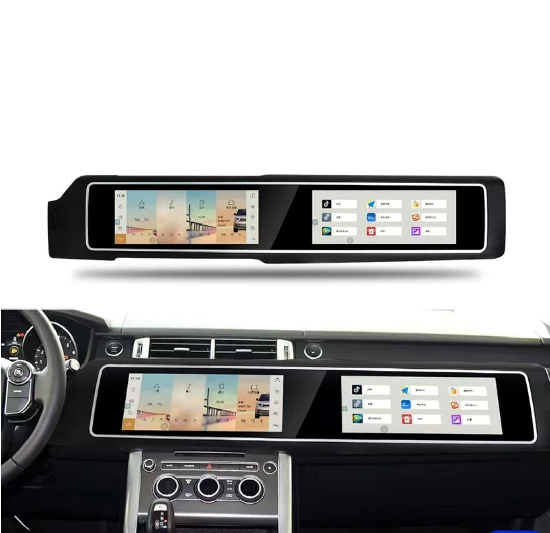 Systemcar67™ Carplay Range Rover Svr, Sport,6G128 Andorid 13 Carplay 2013-2017 double écran