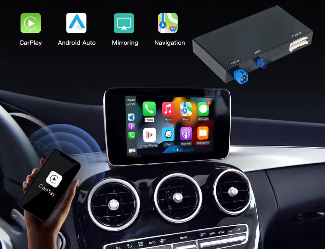 Systemcar67™ Mercedes-Benz W205 C/GLC/ Boîtier carplay 2015-2018