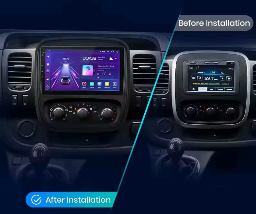 Systemcar67™Reunaut Trafic,Opel Vivaro  Autoradio CarPlay 2,3
2014 -2021